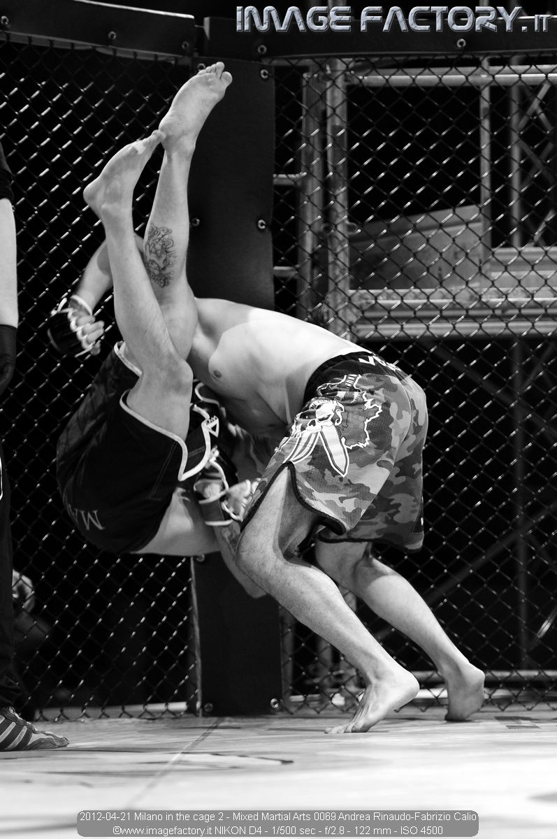 2012-04-21 Milano in the cage 2 - Mixed Martial Arts 0069 Andrea Rinaudo-Fabrizio Calio